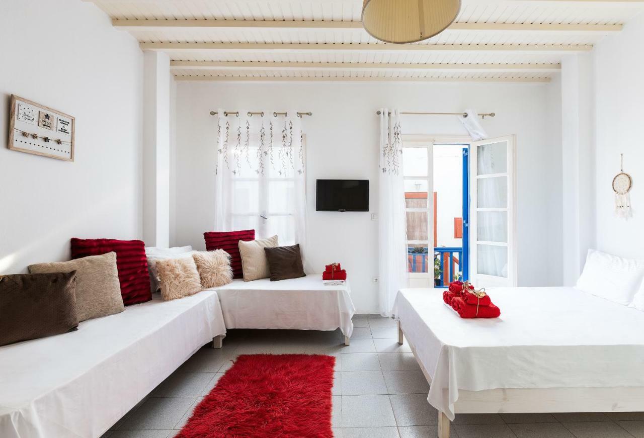 Ferienwohnung Izabela'S House Mykonos Town Megali Ammos  Exterior foto